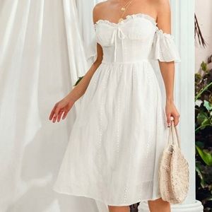 SHEIN OFF SHOULDER DRESS